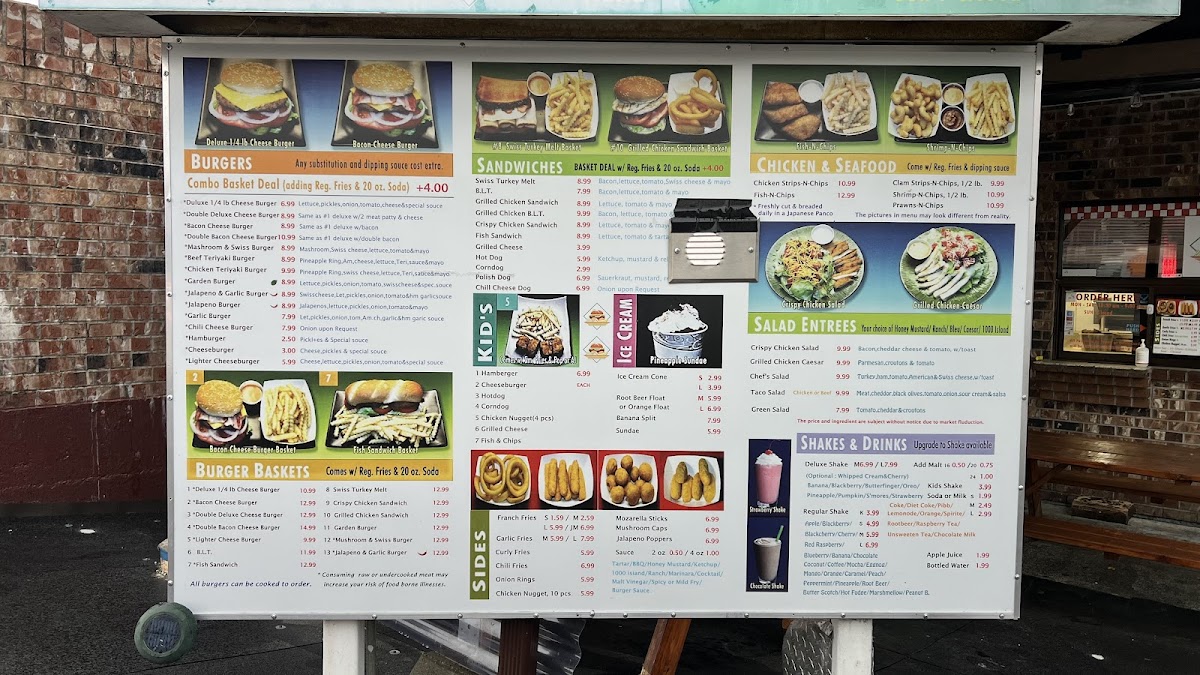 Chicken Drive-In Menu - Image 1