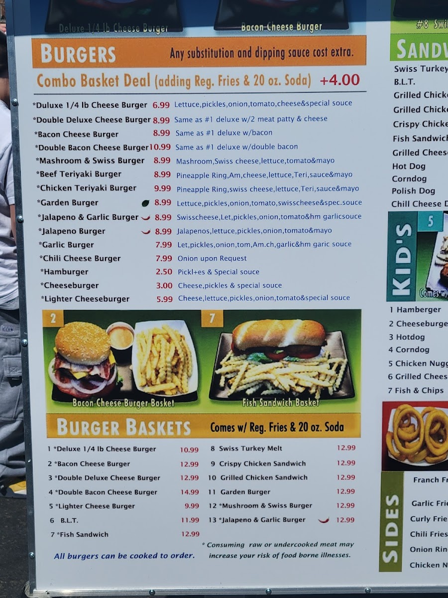 Chicken Drive-In Menu - Image 6